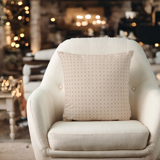  beige geometrisch kussen (Creator heeft geüpload)