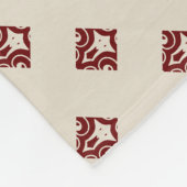 Beige | Gepersonaliseerd | LEVENDE LEVENS HIER | H Fleece Deken (Hoek)