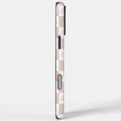 Beige geruite hard Case-Mate iPhone case (Achterkant / Rechts)