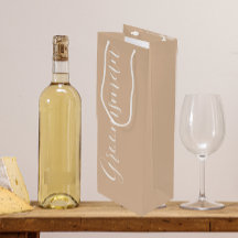 Beige gestileerde script bruidsjonker