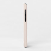 Beige Gouden Minimaal Hart Persoonlijk Cadeau Naam Case-Mate iPhone Case (Achterkant/links)
