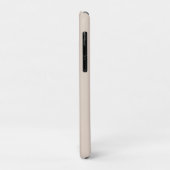 Beige Gouden Minimalistische Gepersonaliseerde Ini Case-Mate iPhone Case (Achterkant/links)