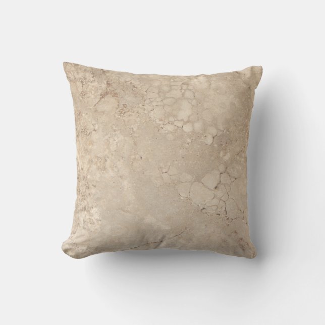 Beige Granite Pillow Kussen (Voorkant)