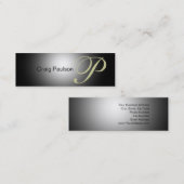 Beige Grey Black Visitekaartje (Voorkant / Achterkant)