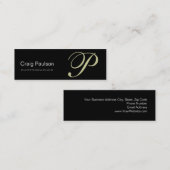 Beige grijs zwart modern fotografie Visitekaartje (Voorkant / Achterkant)