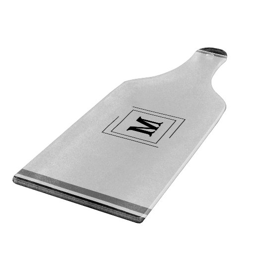 Beige, grijs, zwart snijplank (Hoek)