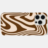 Beige Groove iPhone Case (Achterkant (horizontaal))