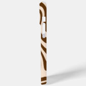 Beige Groove iPhone Case (Achterkant / Links)