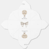 Beige Hete Luchtballon Boho Baby shower Bedankdoosjes (Ongevouwen)