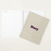 Beige Ice Diary Spiral Notitieboek (Display)
