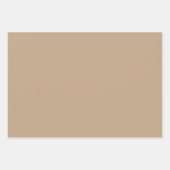 Beige Inpakpapier Vel (Voorkant 2)