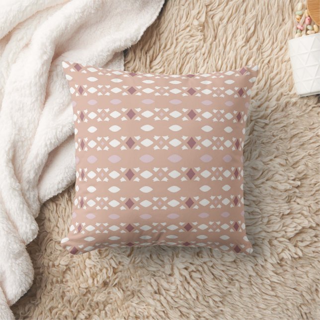 beige, , interieurdecoratie, abstract, patroon wer kussen (Deken)