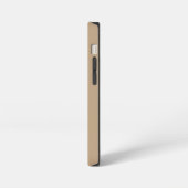 Beige iPhone Hoesje (Linkerkant)