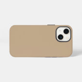Beige iPhone Hoesje (Achterkant horizontaal)