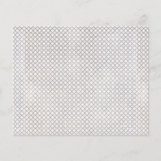 Beige Islamitisch geometrisch patroon (Voorkant)