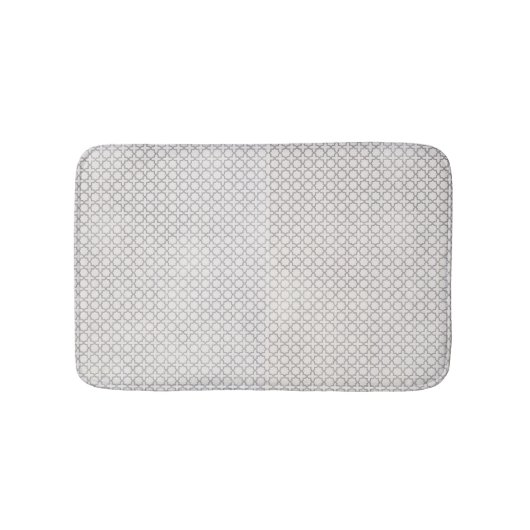 Beige Islamitisch geometrisch patroon Badmat (Voorkant)