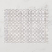 Beige Islamitisch geometrisch patroon Briefkaart (Voorkant)