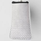 Beige Islamitisch geometrisch patroon Golfheadcover (Draai 90)