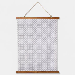 Beige Islamitisch geometrisch patroon Hangend Wandkleed