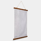 Beige Islamitisch geometrisch patroon Hangend Wandkleed (Gebogen)