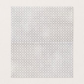 Beige Islamitisch geometrisch patroon Kaart (Buitenkant ongevouwen)