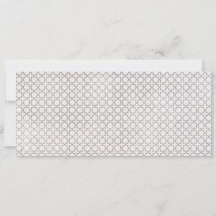 Beige islamitisch geometrisch patroon kaart