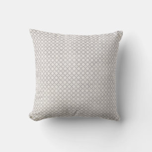 Beige Islamitisch geometrisch patroon Kussen