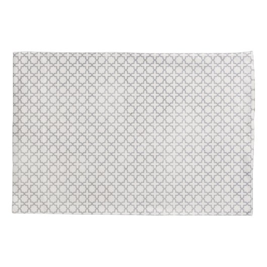 Beige Islamitisch geometrisch patroon Kussensloop (Achterkant)