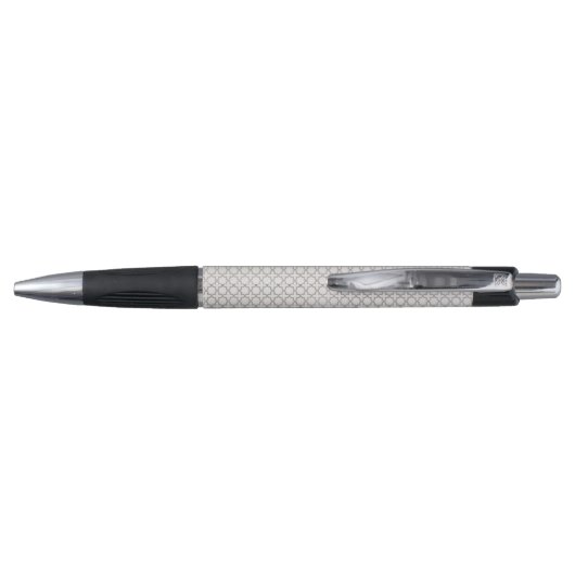 Beige Islamitisch geometrisch patroon Pen (Achterkant)