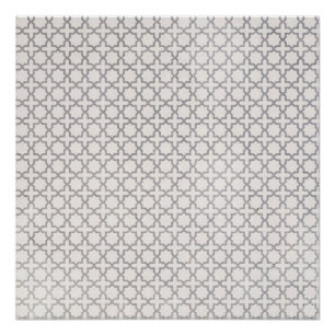 Beige Islamitisch geometrisch patroon Perfect Poster