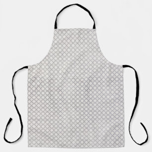 Beige Islamitisch geometrisch patroon Schort