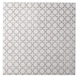 Beige Islamitisch geometrisch patroon Tegeltje