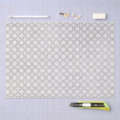 Beige Islamitisch geometrisch patroon Tissuepapier (Craft)