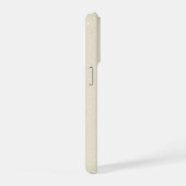 Beige kameel iPhone hoesje (Rechterkant)