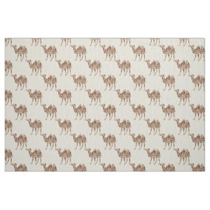 Beige kamel stof
