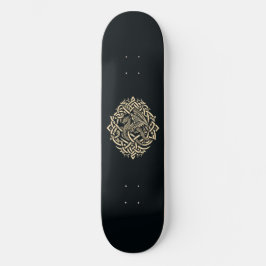 Beige Keltische Draak Persoonlijk Skateboard