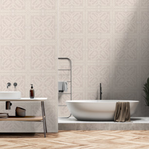 Beige Keltische knooppatroon Behang
