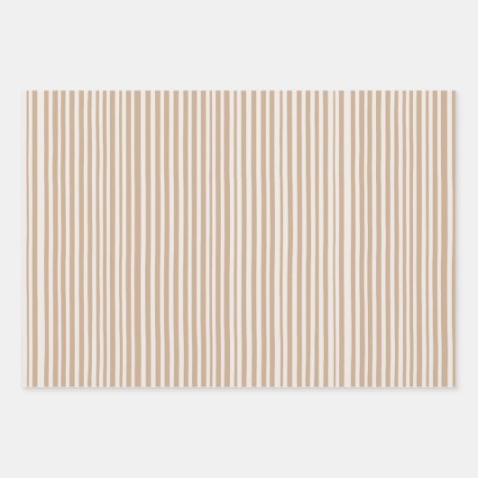  beige kerstinpakpapier inpakpapier vel (Voorkant 2)