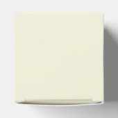 Beige Klassieke Favor Doos Bedankdoosjes (Bovenkant)