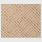 Beige kleefband/zurussen cadeaupapier (Vlak)