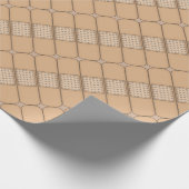 Beige kleefband/zurussen cadeaupapier (Hoek)