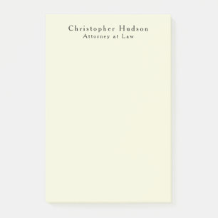 Beige Kleur Eenvoudig Eenvoudig Minimalistisch Post-it® Notes