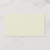 Beige Kleur Modern Eenvoudig Gewone Architect Visitekaartje (Achterkant)