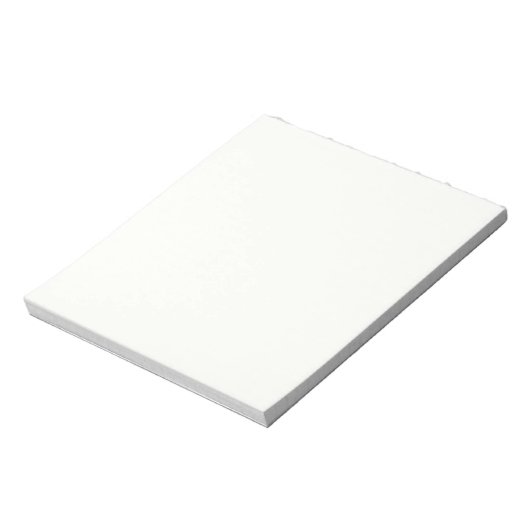 Beige kleur - patroon notitieblok (Linkerzijde)