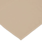 Beige Korte Tafelloper (Hoek)