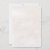 Beige kruisbeeld doop uitnodiging (Achterkant)