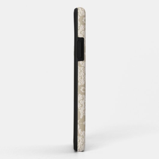 Beige lace Case-Mate iPhone case (Achterkant/rechts)