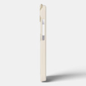 Beige lace Case-Mate iPhone case (Achterkant / Links)