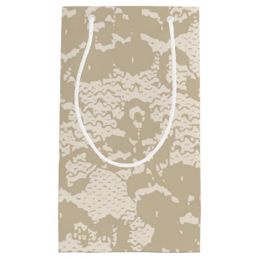 Beige lace klein cadeauzakje (Voorkant)