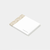 Beige lace post-it® notes (Schuin)